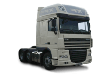 Car Hire Pontypridd - 44 Tonne Sleeper Truck - Truck hire Pontypridd