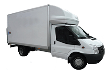 Car Hire Pontypridd - Ford Luton Box with Tail Lift - Van hire Pontypridd